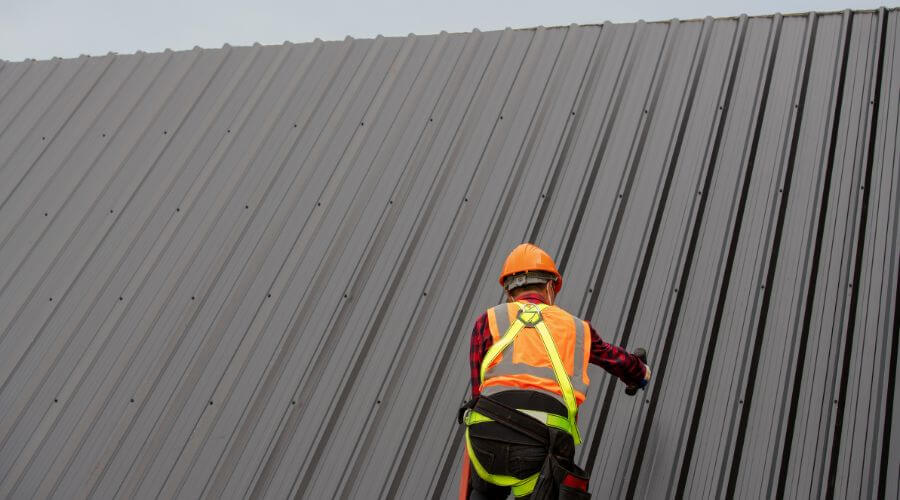 Professional metal roof installation services in Sanborn, MN